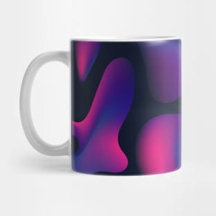 Abstract Colorful Liquid Mug